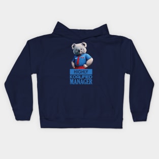 Just a Highly Koalified Manager Koala 2 Kids Hoodie